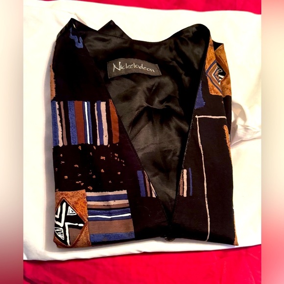 ✨ Edgy Ultra-Rare 90s Nickelodeon Silk Vest – Bold, Fun & Totally Nostalgic! ✨ - Picture 2 of 14